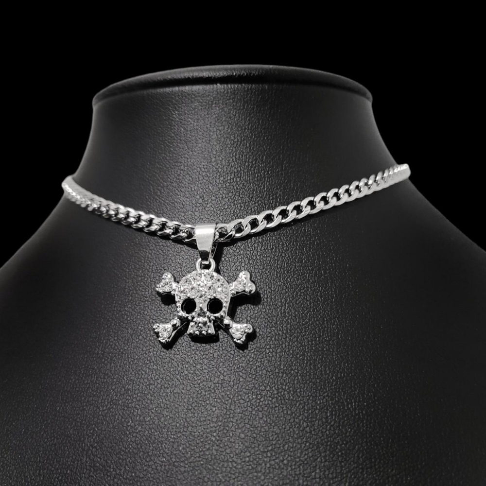 Crystal Skull Choker CC